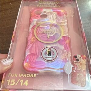 XO poppy water Lilly iPhone 15/14 case